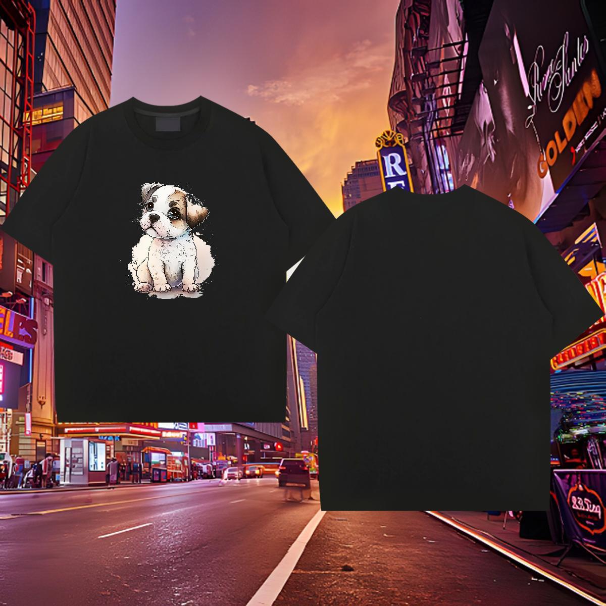 TOP Quality Men Tees 100% Cotton 230g Men T Shirts Casual Daily Wear Crew Neck Customized DIY Polos