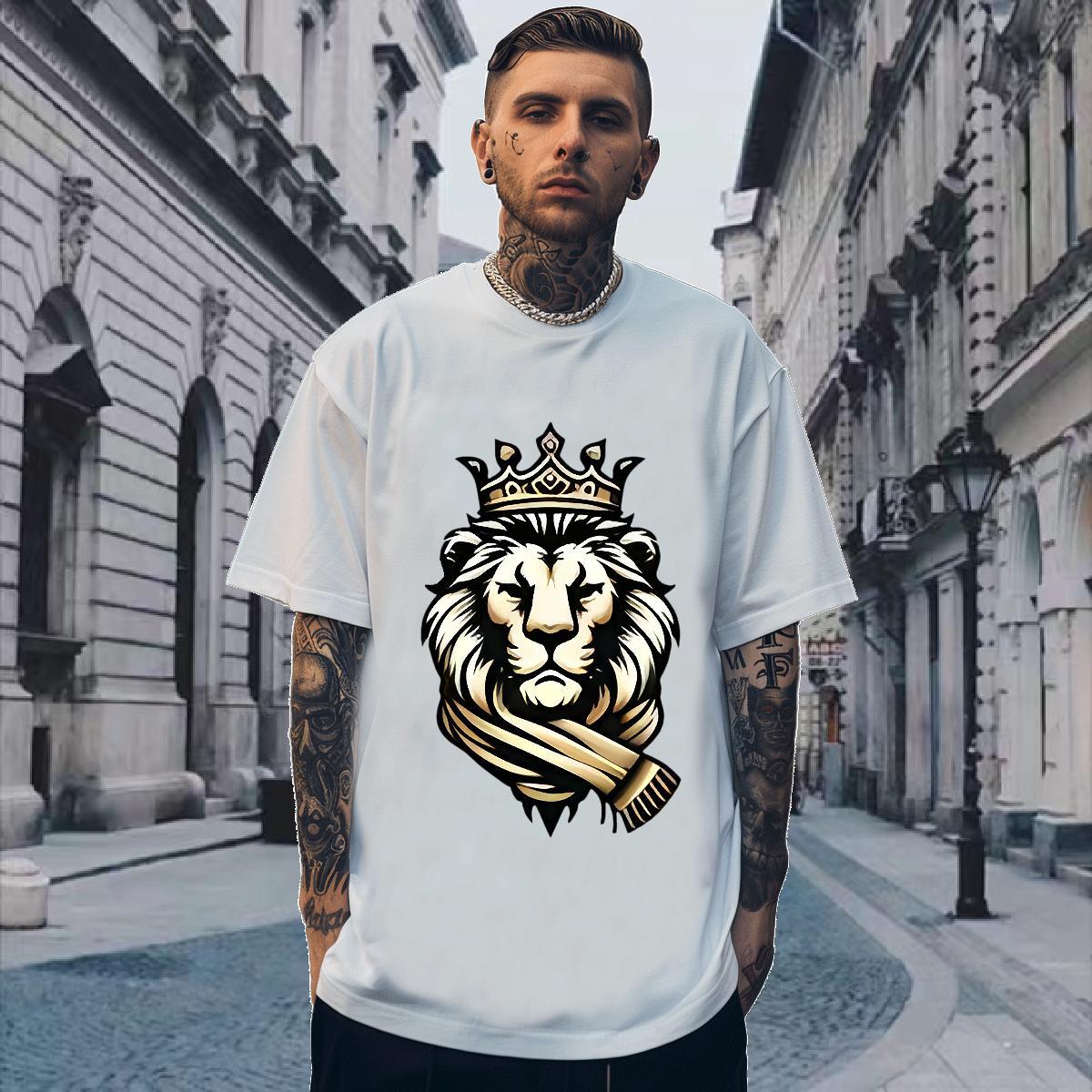 T Shirts Men 230g Pure Cotton Beach Round Neck Short Sleeve Black Oversized Men Clothes T-Shirt 2024 Designer Loose Fit Tees