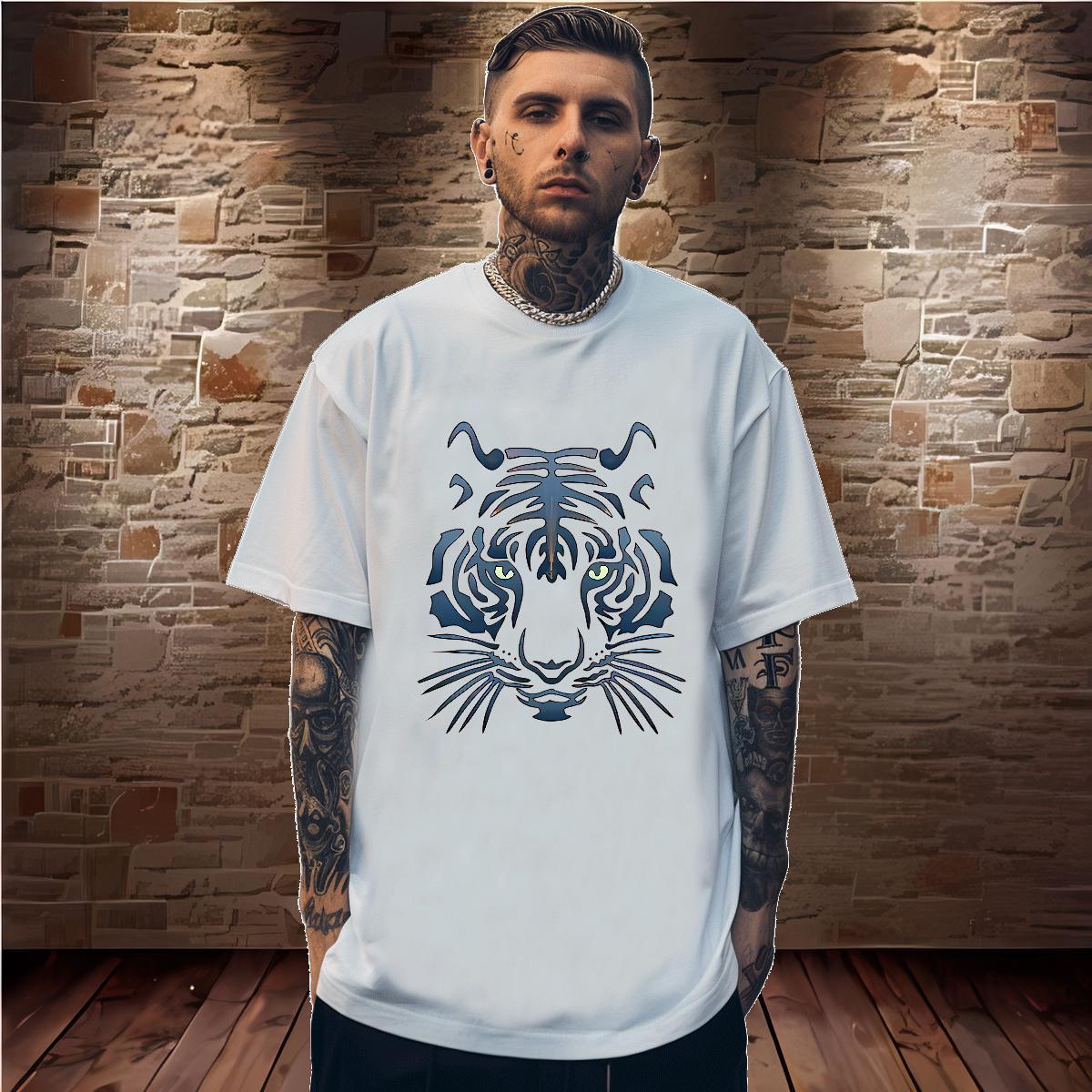 Mens T Shirts 230g 100% Cotton Street Casual O-Neck Short Sleeve Custom Print Plus Size Men Tops Tees DIY Customized Loose Fit Tshirts