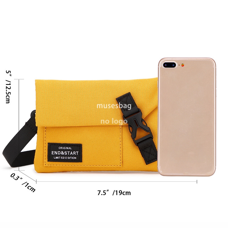 Men's crossbody bag fashion brand mini bag lightweight mobile phone bag female Japanese single bag casual diagonal small backpack boys