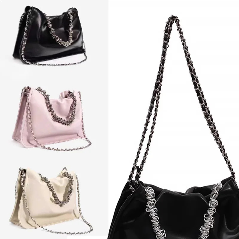 21020PCS 3975CM Aluminium Metal Chains With Buckles For Replacement Crossbody Shoulder Bags Purse Handbags Belt Accessories 240805