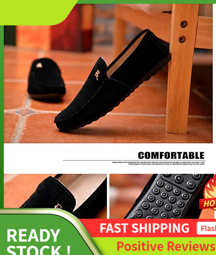S Ddmysports Men Loafers Korean Trendy Men Casual Low Top Cloth Lazy Kick Ins Beanie Driving Shoes Non Slip And Simple Black Outdoor Shoes hoes lip im