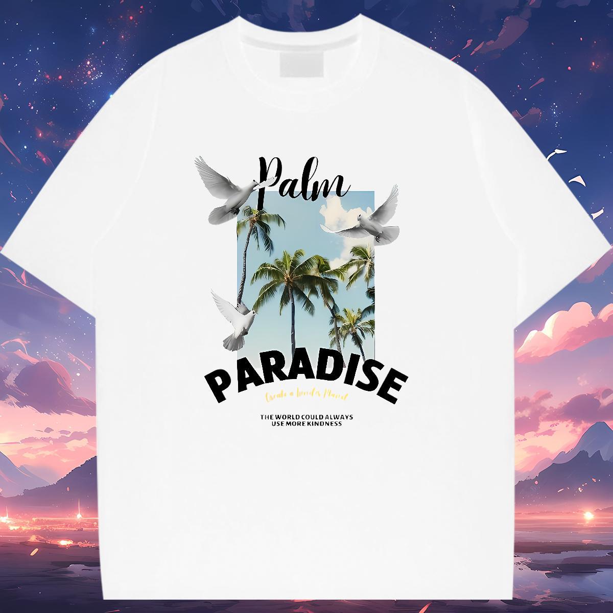 Designer T Shirts Women Round Neck Short Sleeve Womens Tshirts Customized Print tree Outdoor 230g 100% Cotton Casual New Clothes Shirt