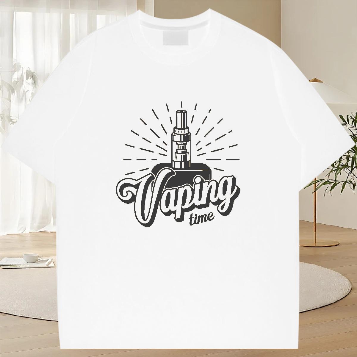 Classic Couples T Shirts 230g Cotton Street Wear tool Floral Print Breathable Short Sleeve Designer Fashion T Shirts Men Tee Shirt