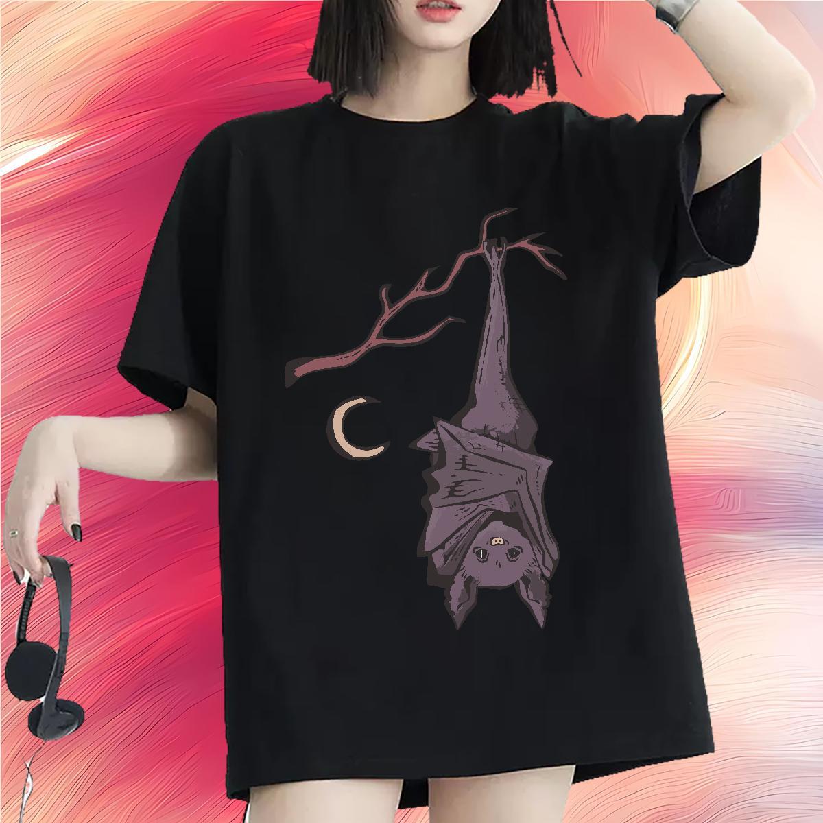 Loose fit Woman T Shirts O Neck Short Sleeves Lady T shirt Oversized bat Sport 230g Cotton 2024 Casual Clothings