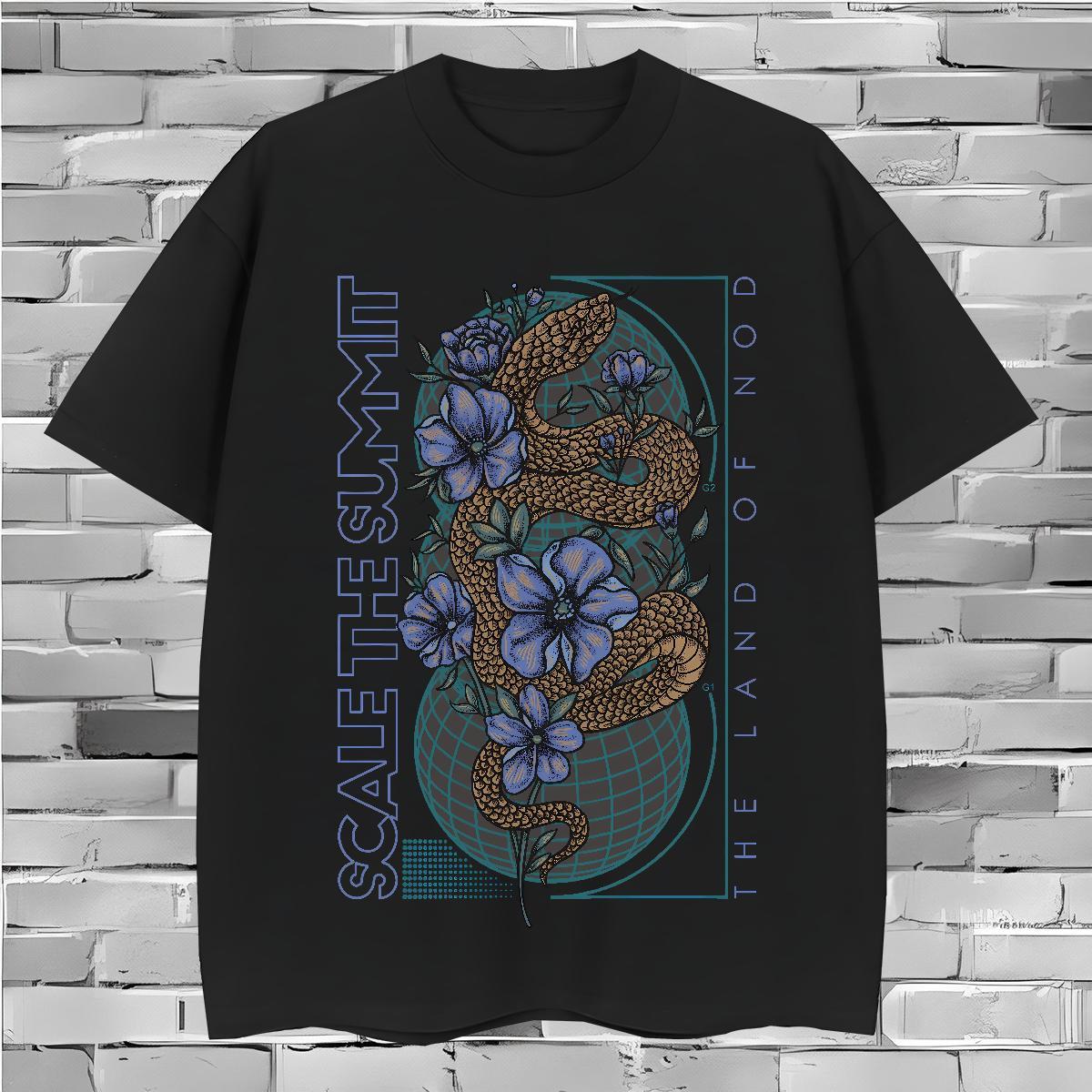 T Shirt For Man 230g 100% Cotton flower Beach Breathable Short Sleeve DIY Men Clothes T-Shirt Custom TOP Quality Tees Shirts