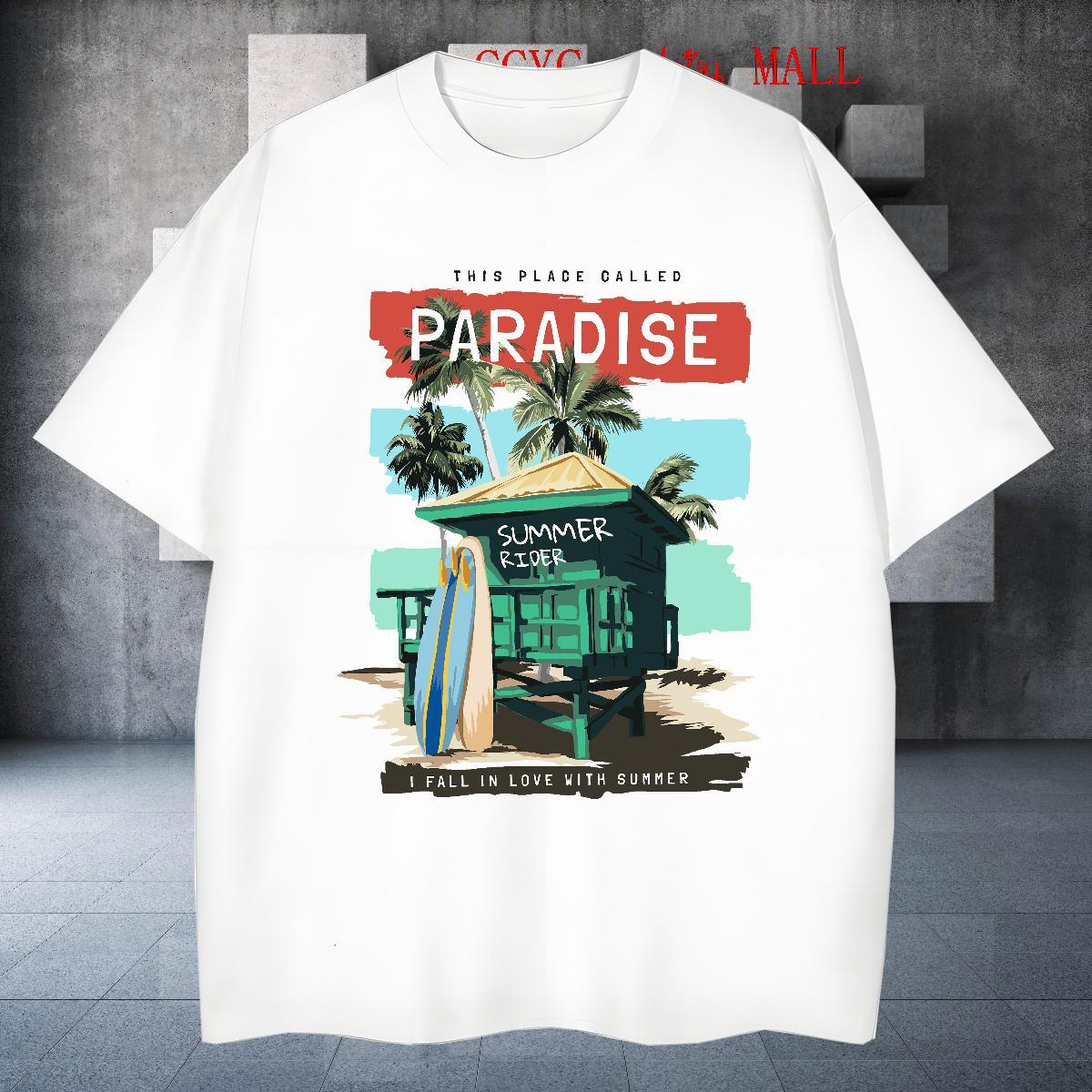 Unisex Men Tees 230g Cotton Sports Casual letter Black Oversized Breathable Crew Neck 2024 Summer Mens T Shirts Tshirts