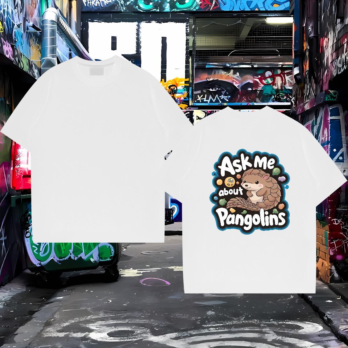 New Arrival Men T Shirts 230g Pure Cotton squirrel Hip Hop Street Tees Shirts Round Neck Short Sleeve High Quality Tshirt for Man Woman Customized Pri