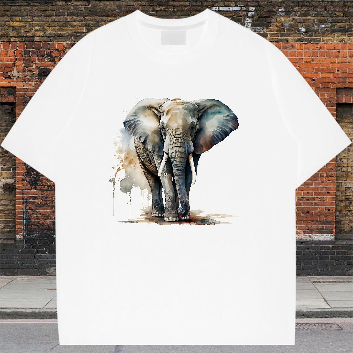 Loose Couples T Shirts 230g 100% Cotton Home Outdoor Asian Size Breathable Crew Neck Fashion Design T Shirt For Man Tops Tees