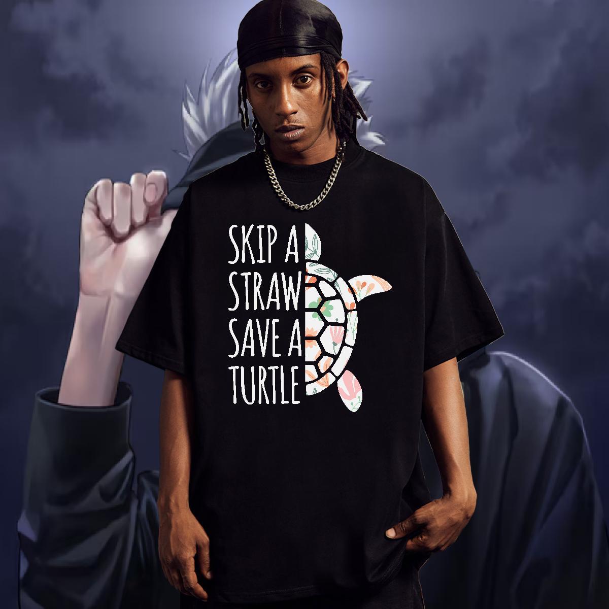 Designer Fashion Men T Shirts 230g Cotton Hip Hop Street Clothings Short Sleeve Soft Comfortable Men Tshirts Custom Anime