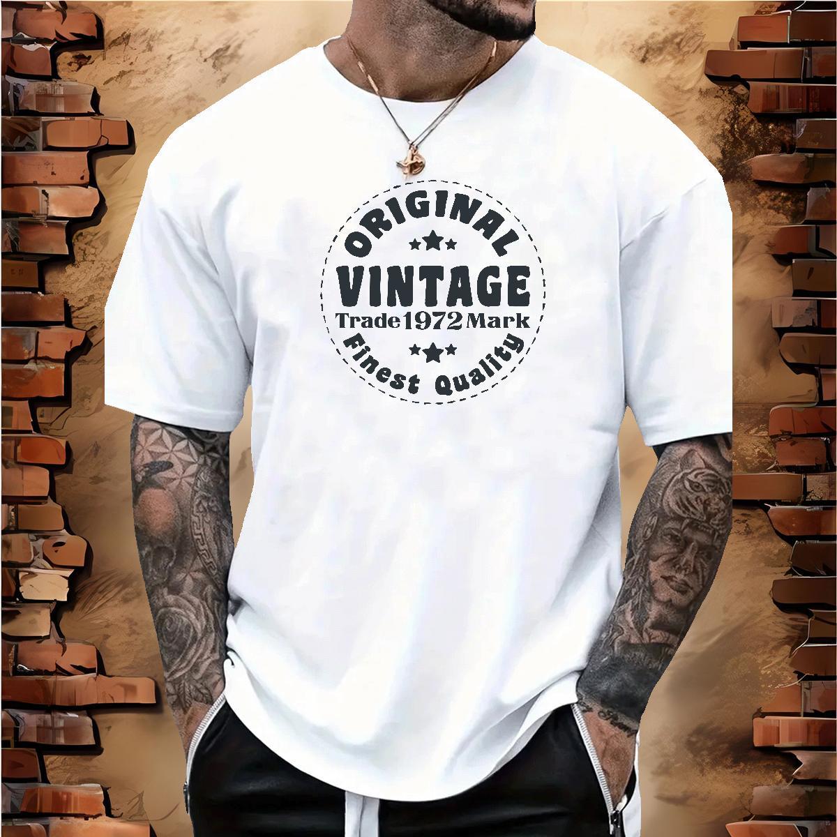 Casual New T Shirts Men letter Wear 100% Cotton 230g Street Popular Custom Anime Breathable Crew Neck Men Clothes T-Shirt