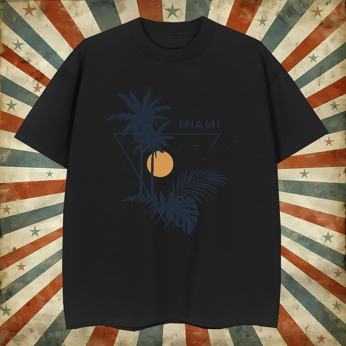 Fashion New T-Shirts 230g Pure Cotton sea Home Outdoor Clothings Breathable Crew Neck Unisex Tshirt for Man Woman Custom Anime