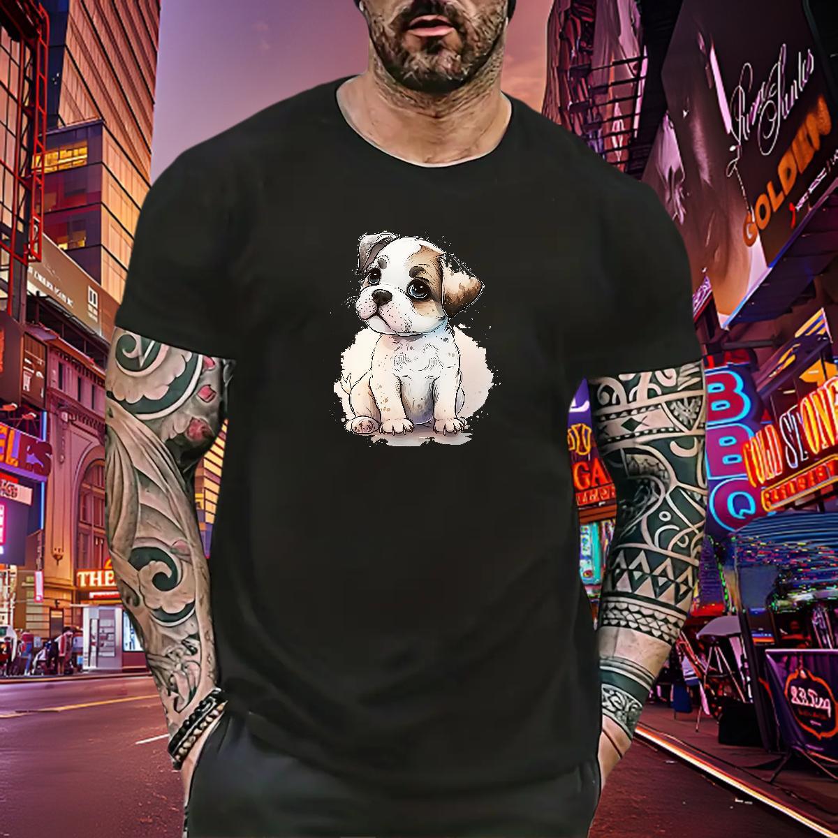 TOP Quality Men Tees 100% Cotton 230g Men T Shirts Casual Daily Wear Crew Neck Customized DIY Polos