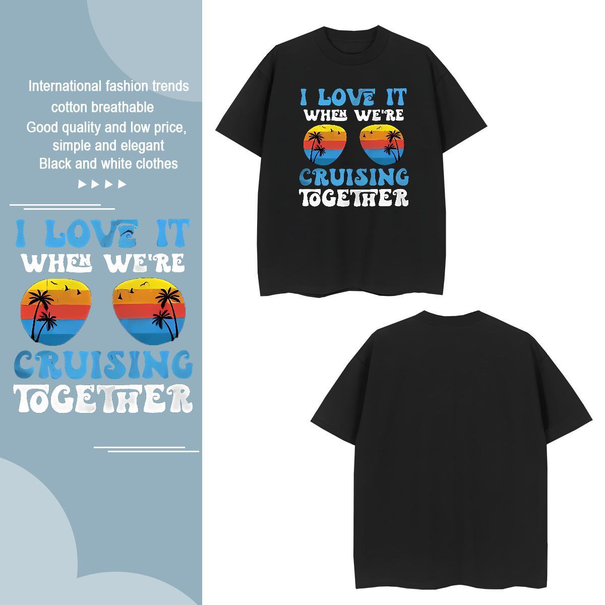 T shirt 100% Cotton 230g letter Casual Daily Wear Breathable Crew Neck Oversized 4XL Men Tees Wholesale Cool Top Tees