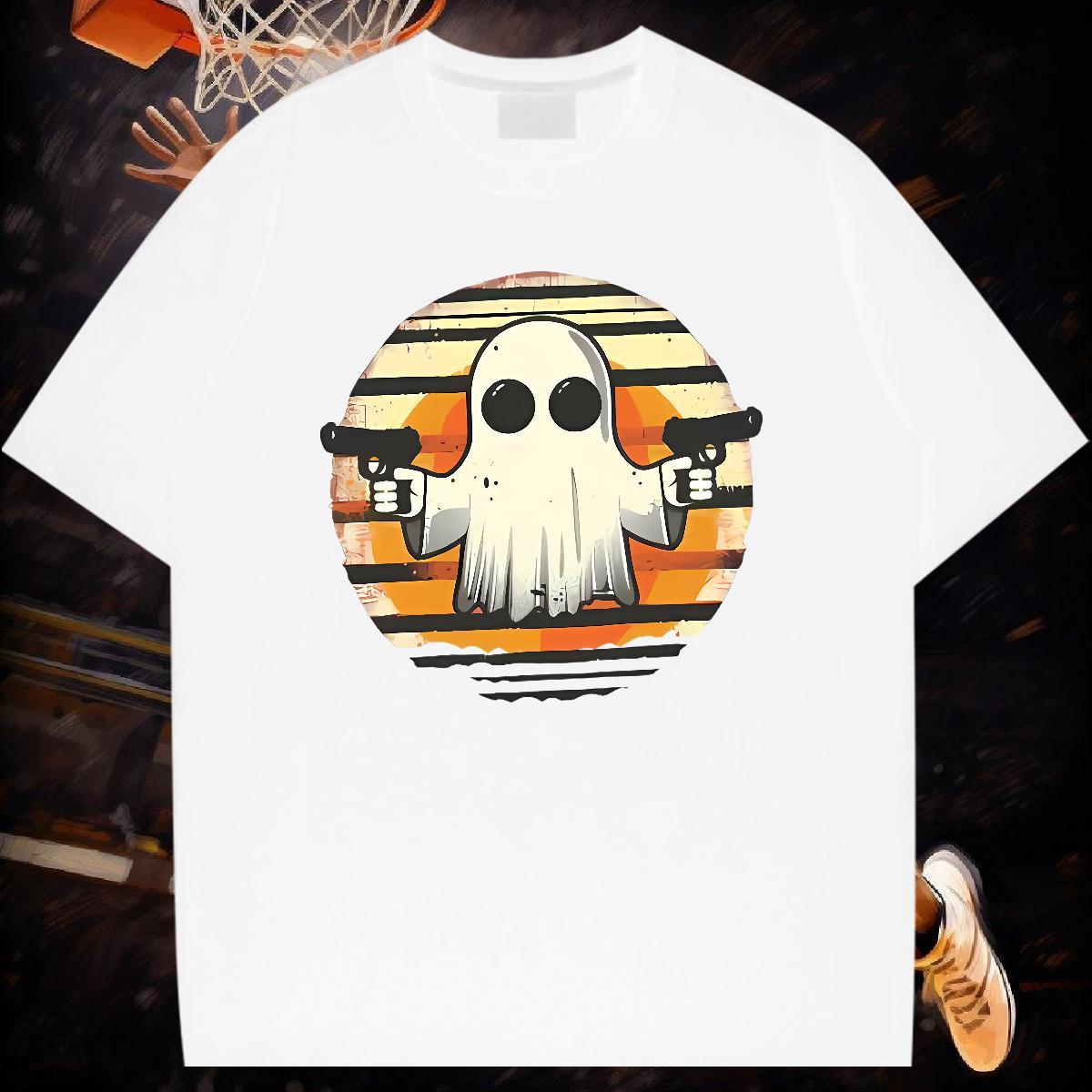 2024 Designer T Shirts Men 230g Cotton little monsters Sport Tshirts Breathable Soft High Quality Tshirt for Man Woman Oversized