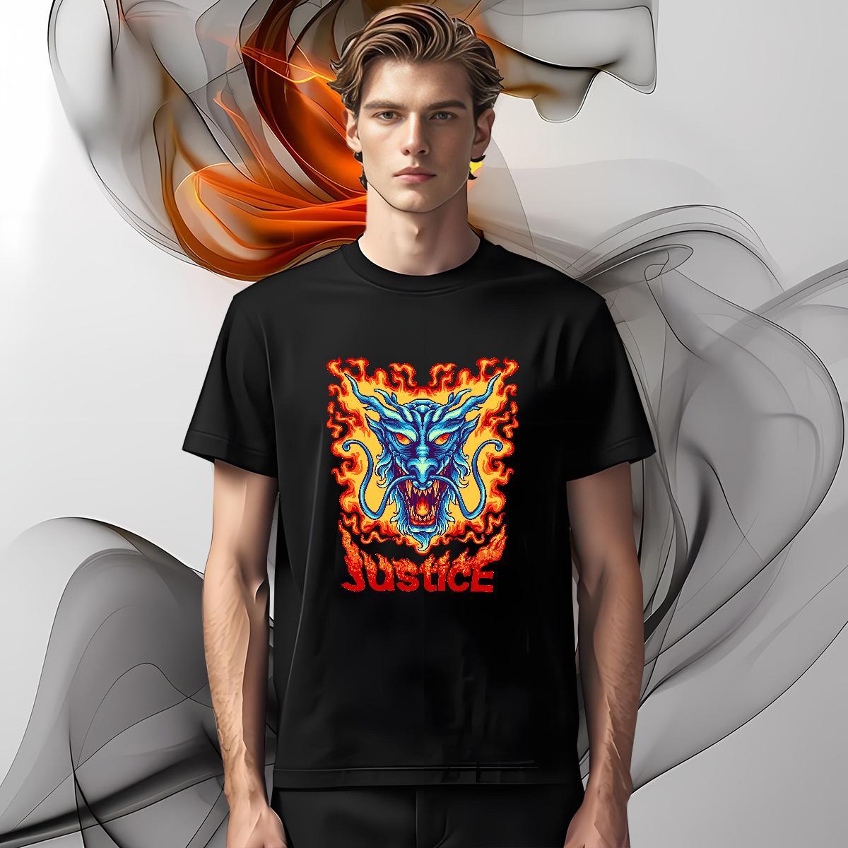 T Shirt For Man 230g Cotton Sport Short Sleeve Soft DIY Anime Couples T Shirts Wholesale Comfortable Tops Shirt