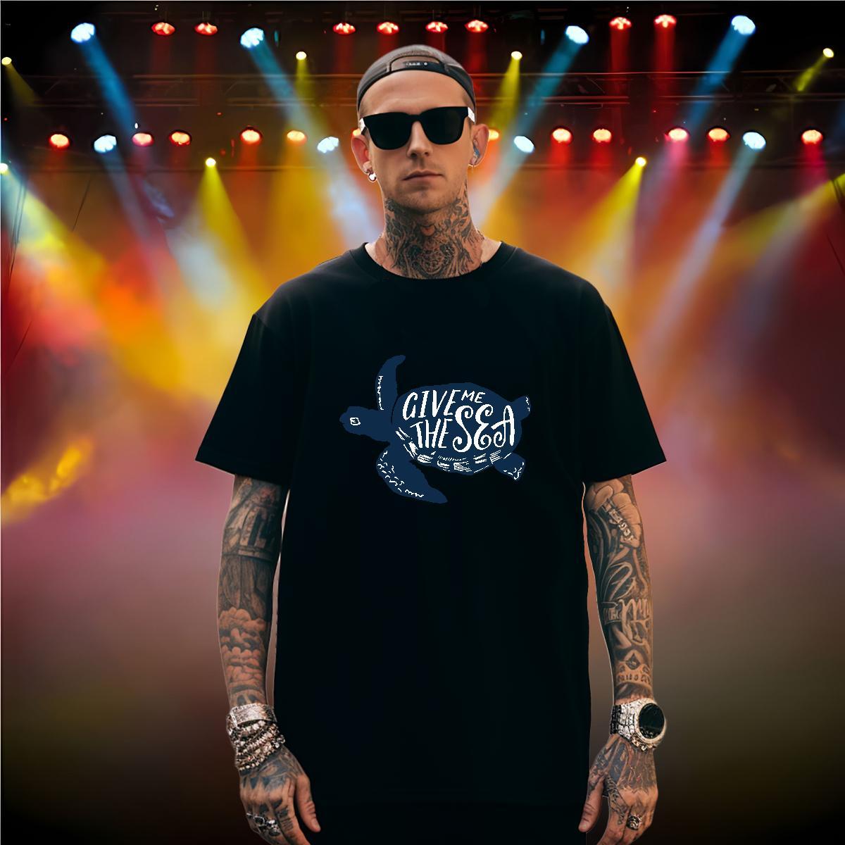 T shirt 230g Pure Cotton Street wear Hip Hop Short Sleeve Soft Customized Tshirts Stylist Loose Polos