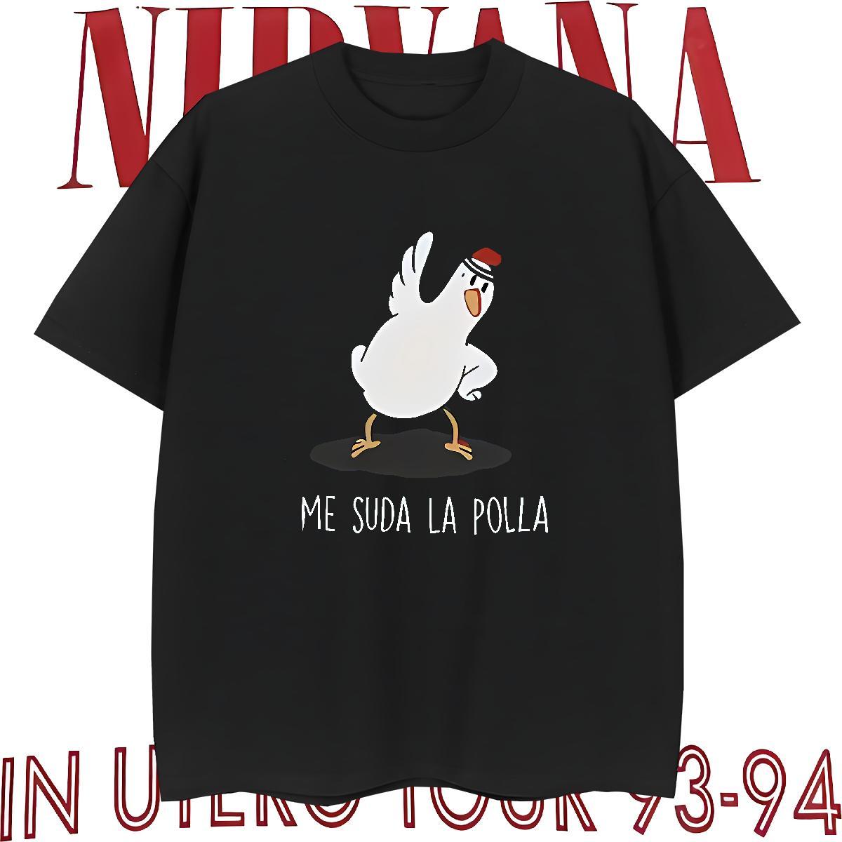 Classic Casual T shirt 100% Cotton 230g chicken Street Wear Tee Shirt Breathable Crew Neck Brand Men Tees Custom Big Size