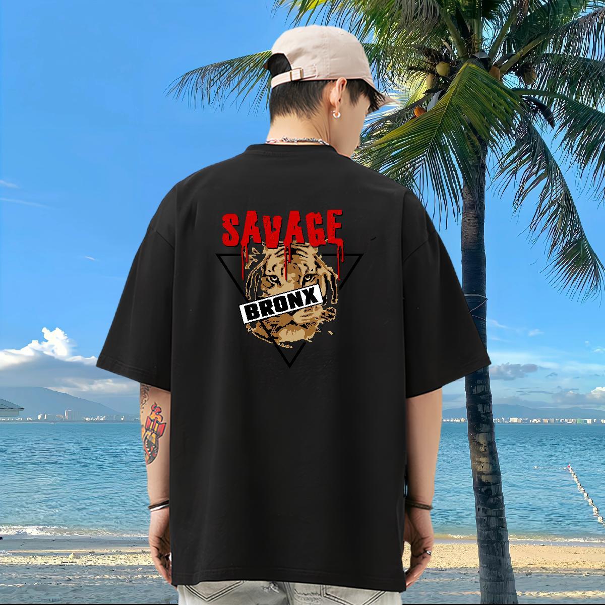 New Designer T shirt 230g 100% Cotton Sport Tshirts Breathable Crew Neck Free Shipping Men Clothes T-Shirt Custom Printing