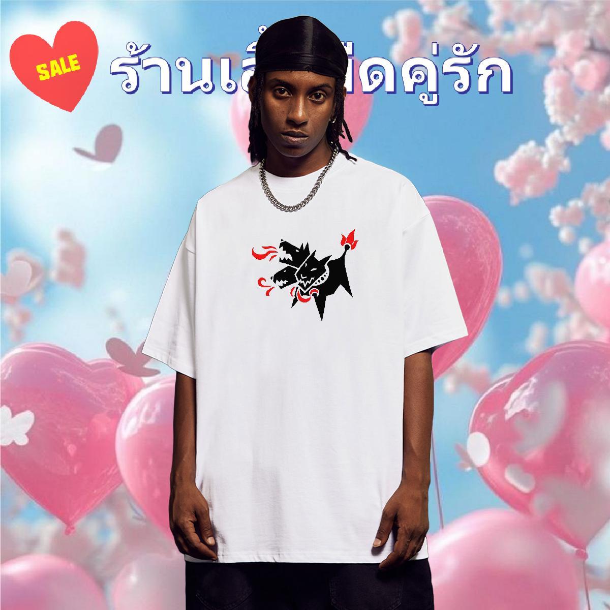 Casual New T-Shirts 100% Cotton 230g wolf Outdoor Tshirts Breathable Short Sleeve Unisex Mens Tshirts Custom Print Oversized