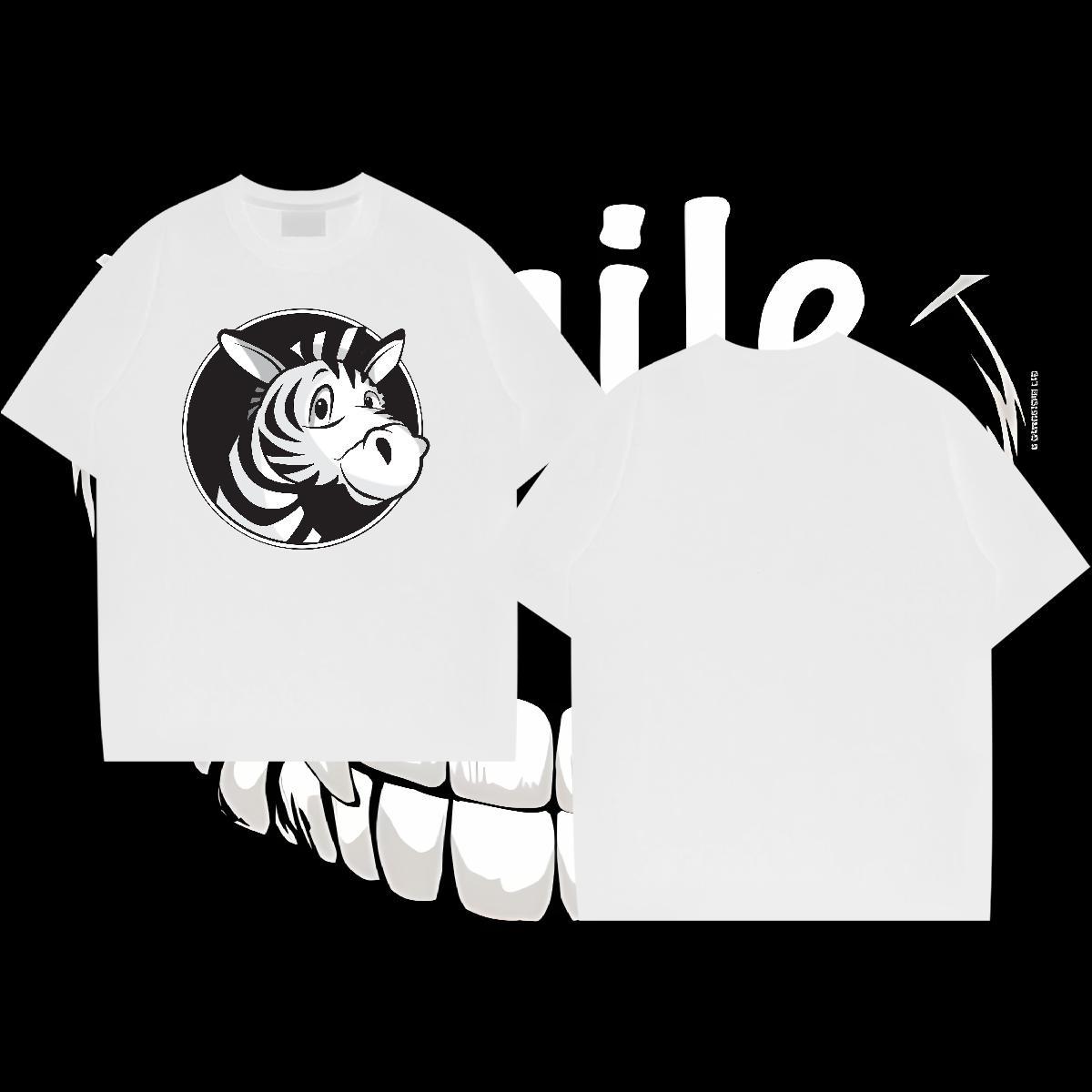 DIY Man T Shirts 230g 100% Cotton horse Beach Tee Shirt Breathable Soft Classic Men Clothes T-Shirt DIY Printed