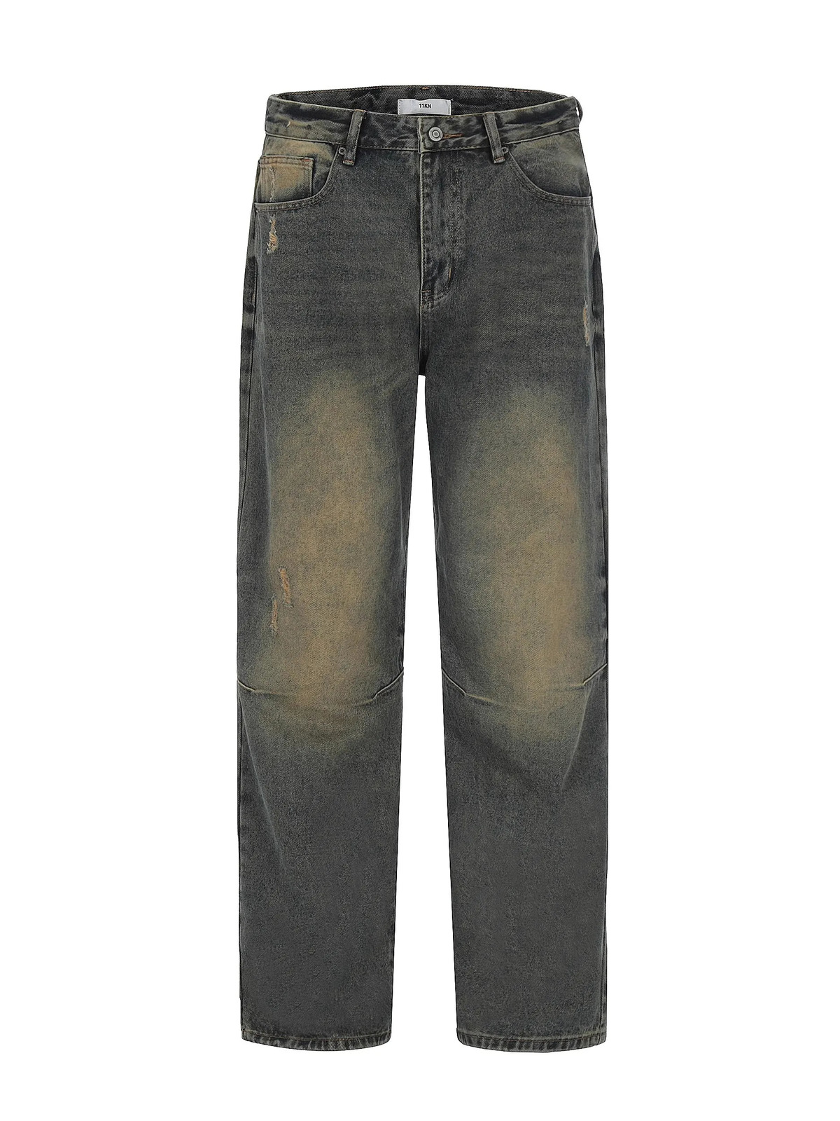 WCFCX STUDIO Y2K Distressed Baggy Jeans Women Vintage 90s Oversize Wide Leg Denim Pants Gyaru Harajuku Jeans 240806