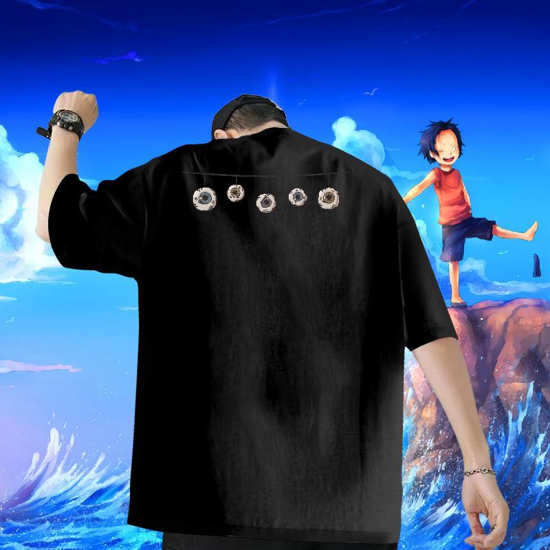 Fashion Design T-Shirts 230g Cotton halloween Spring Summer Tshirts Breathable Short Sleeve Popular Men Tees DIY Printed