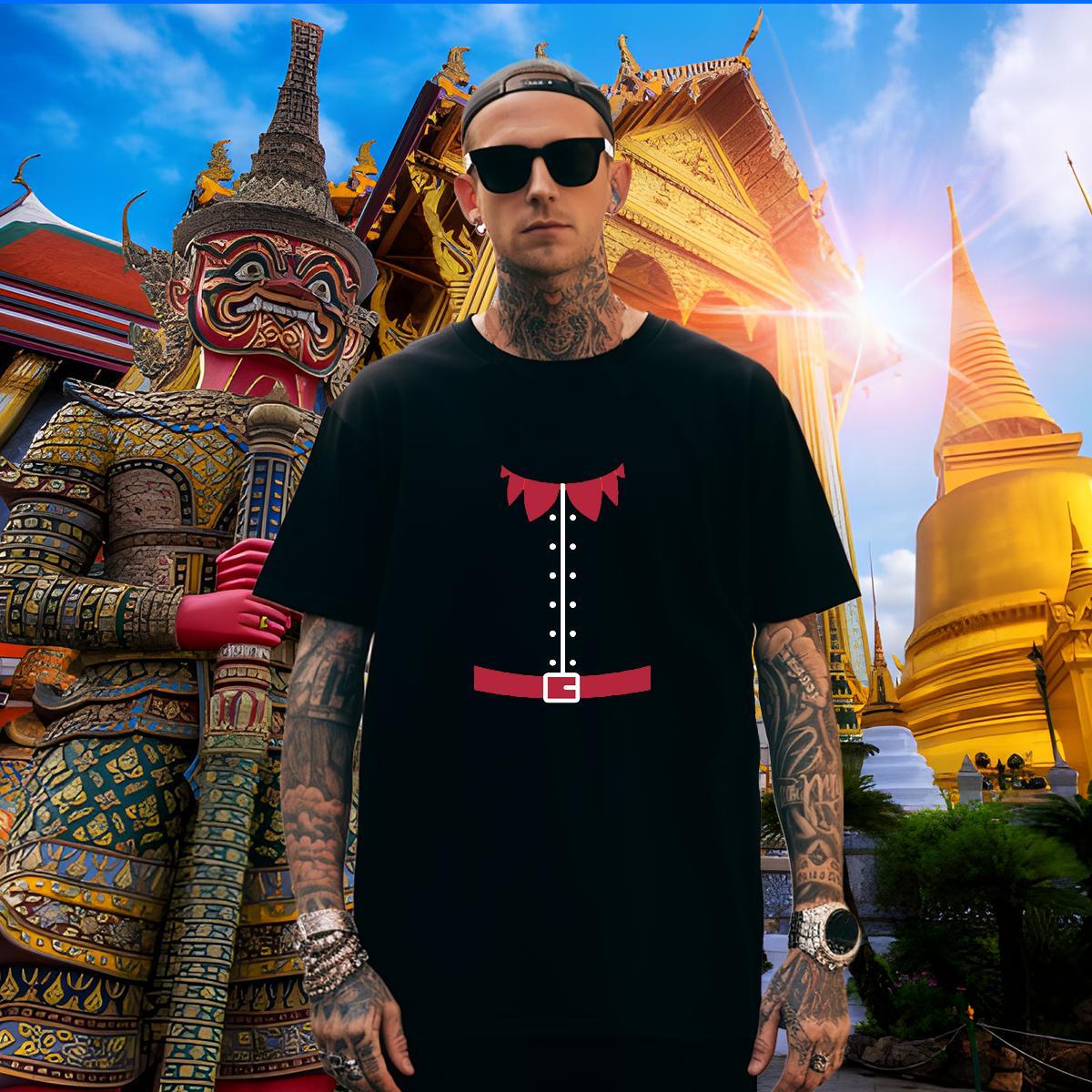 Designer Tshirt for Man Woman 230g Cotton Christmas Mens T Shirts Spring Summer Short Sleeve O-Neck White Plus Size Fashion Clothes