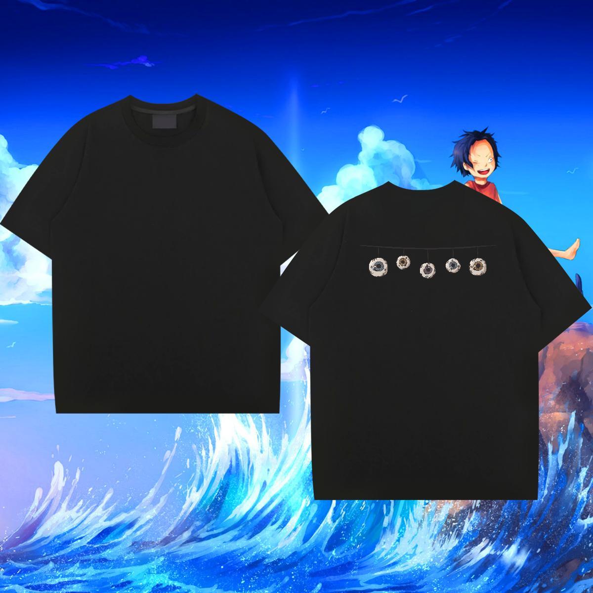 Fashion Design T-Shirts 230g Cotton halloween Spring Summer Tshirts Breathable Short Sleeve Popular Men Tees DIY Printed