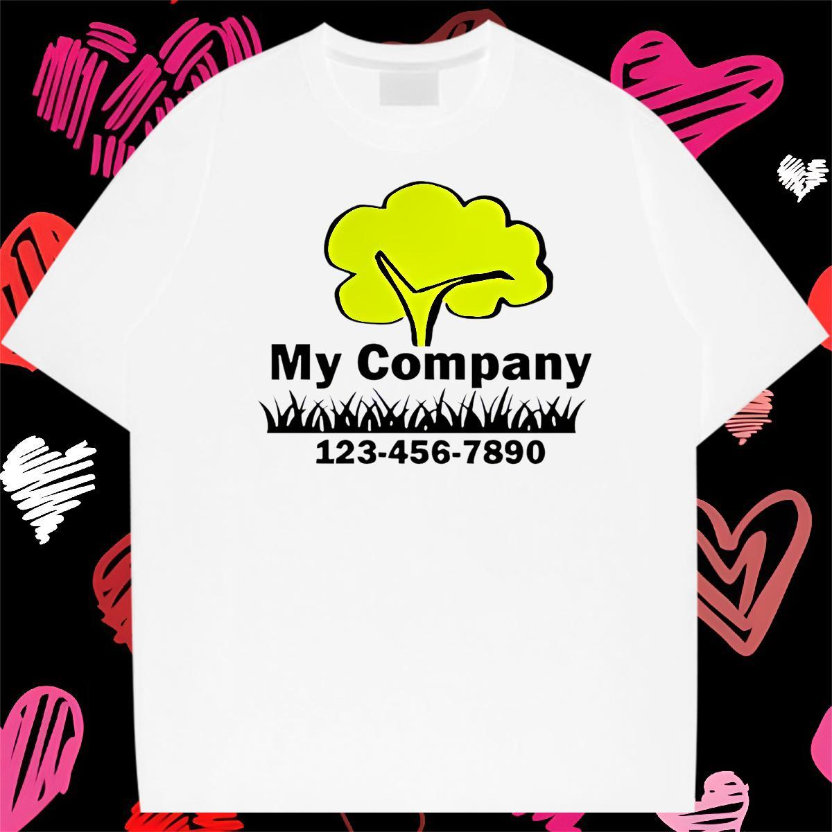 2024 Designer Man T Shirts 230g Pure Cotton tree Street Casual Tops O Neck Short Sleeves Cool Tshirts Cartoon Print