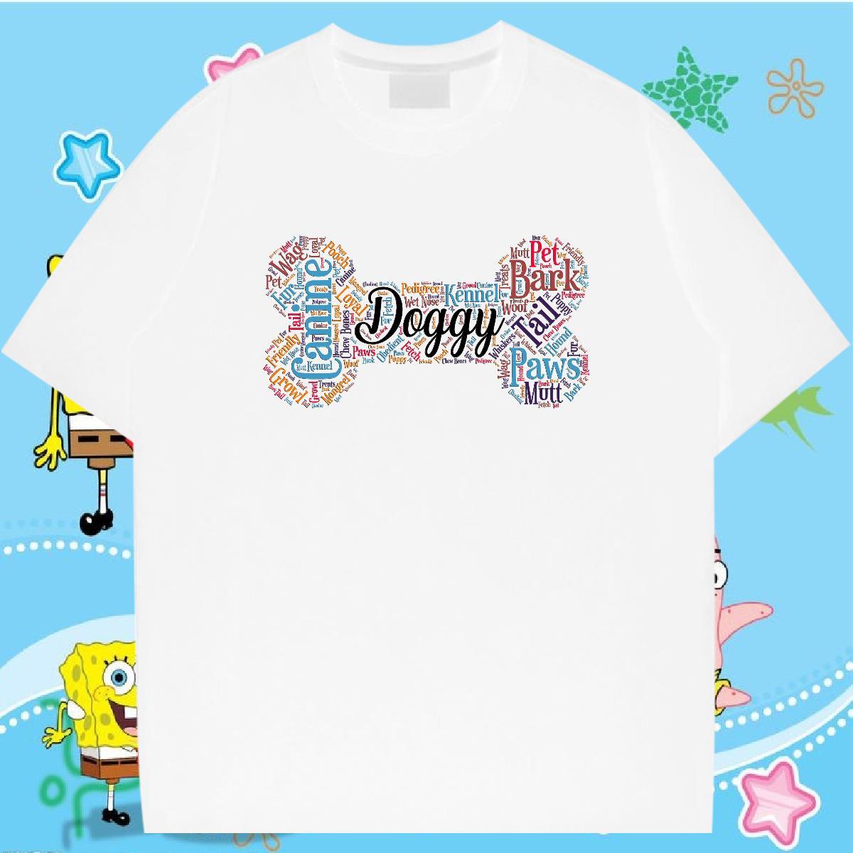 2024 New T Shirts Men 230g Pure Cotton Spring Summer Tee Shirt O Neck Short Sleeves Popular Mens Tshirts Custom Big Size