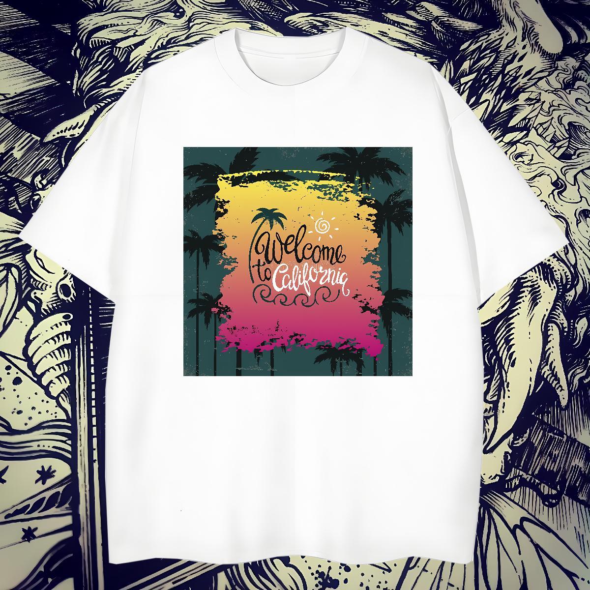 Cool Design Mens Tshirts 230g Pure Cotton Anime Printing Street Asian Size Breathable Short Sleeve Classic Casual Man T Shirts Polos