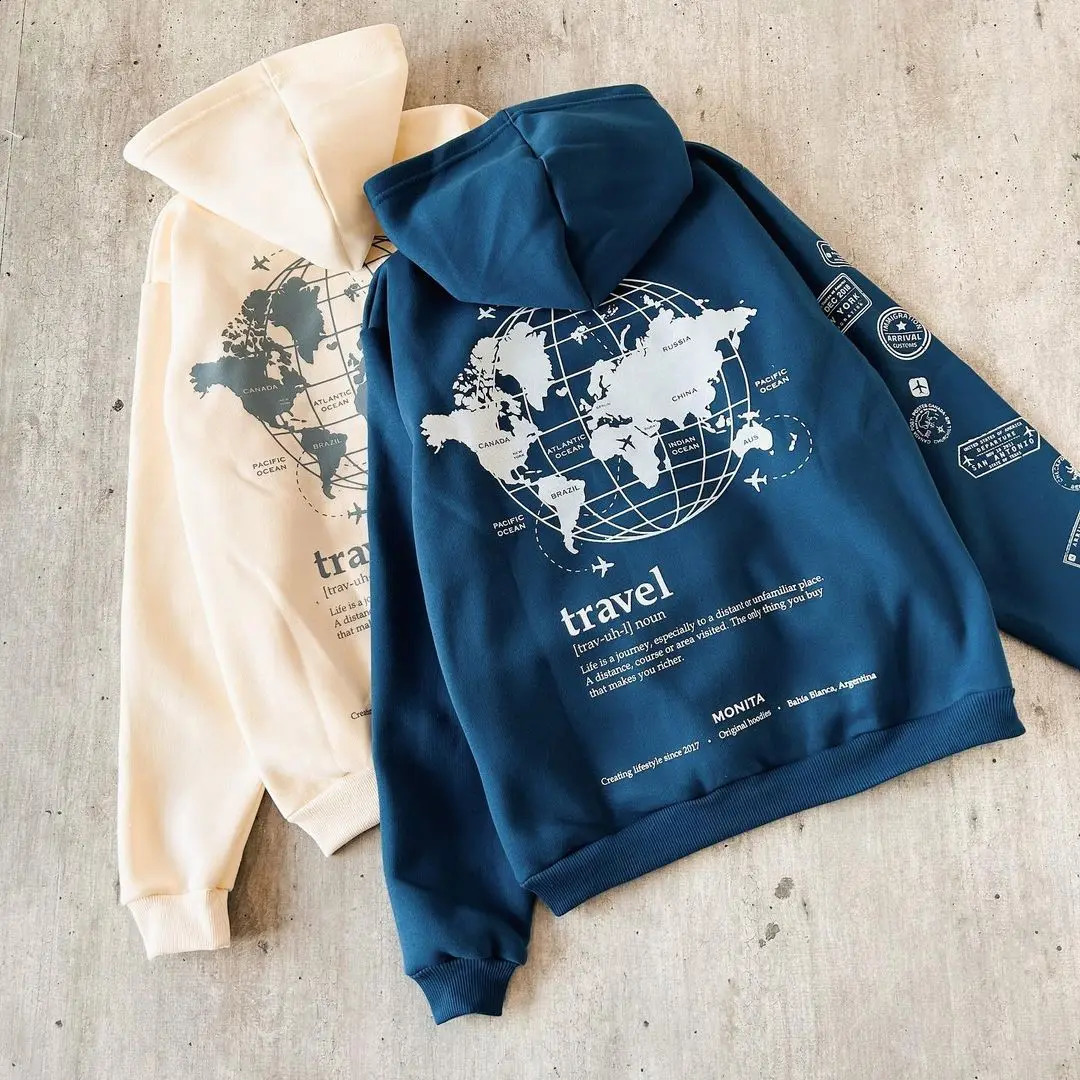 Y2k Washed Cotton Sweatshirt Vintage Gothic Anime Hoodie Mens and Womens Fashion Harajuku Hoodie Casual Large Pullover 240806