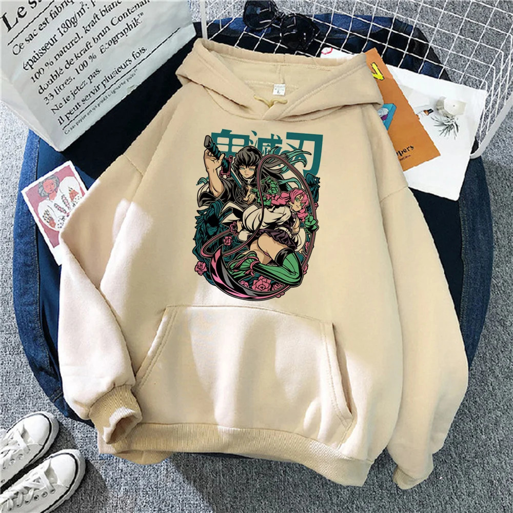 Tokito hoodies women japanese anime Hood women 90s sweater 240806