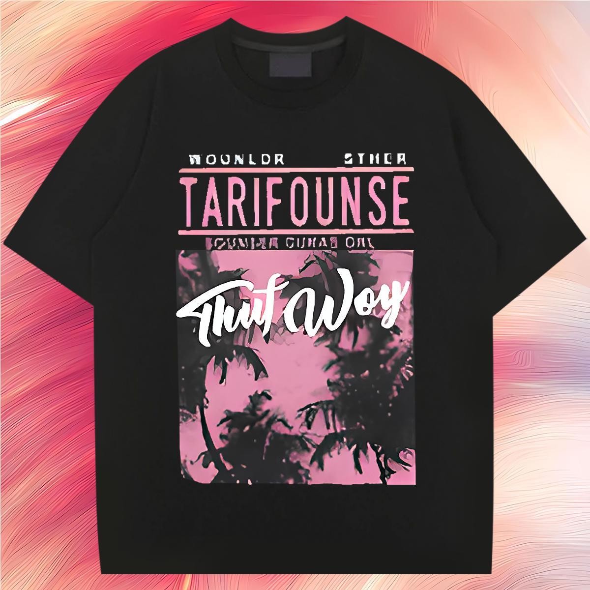 DIY Man T Shirts 100% Cotton 230g tree Daily Wear Tee Shirt Breathable Crew Neck Wholesale Couples T Shirts Floral Print