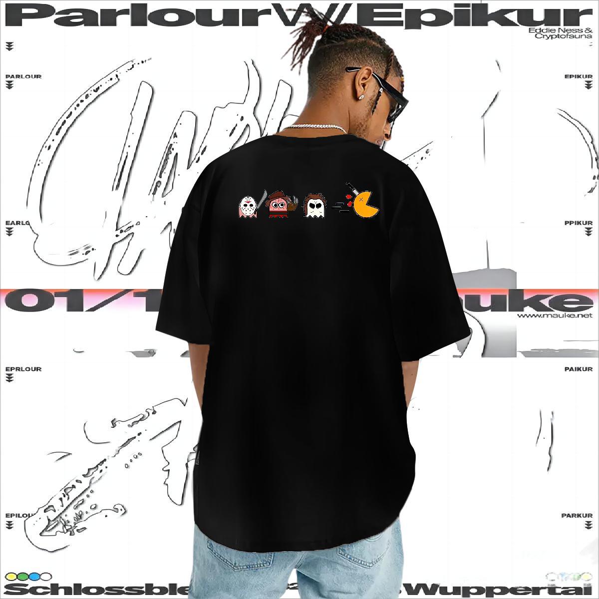 Brand T shirt 230g Cotton halloween Hip Hop Street Tees Shirts Breathable Crew Neck Wholesale Tshirts Oversized 4XL