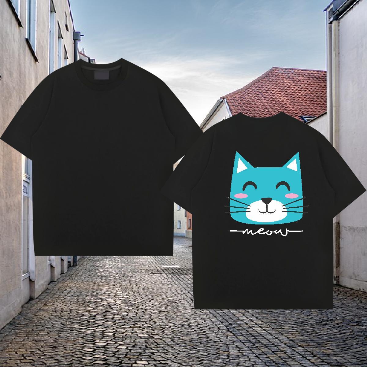 New Arrival T Shirt For Man 230g Pure Cotton cute Casual Beach Tees Breathable Short Sleeve High Quality Couples T Shirts DIY Anime
