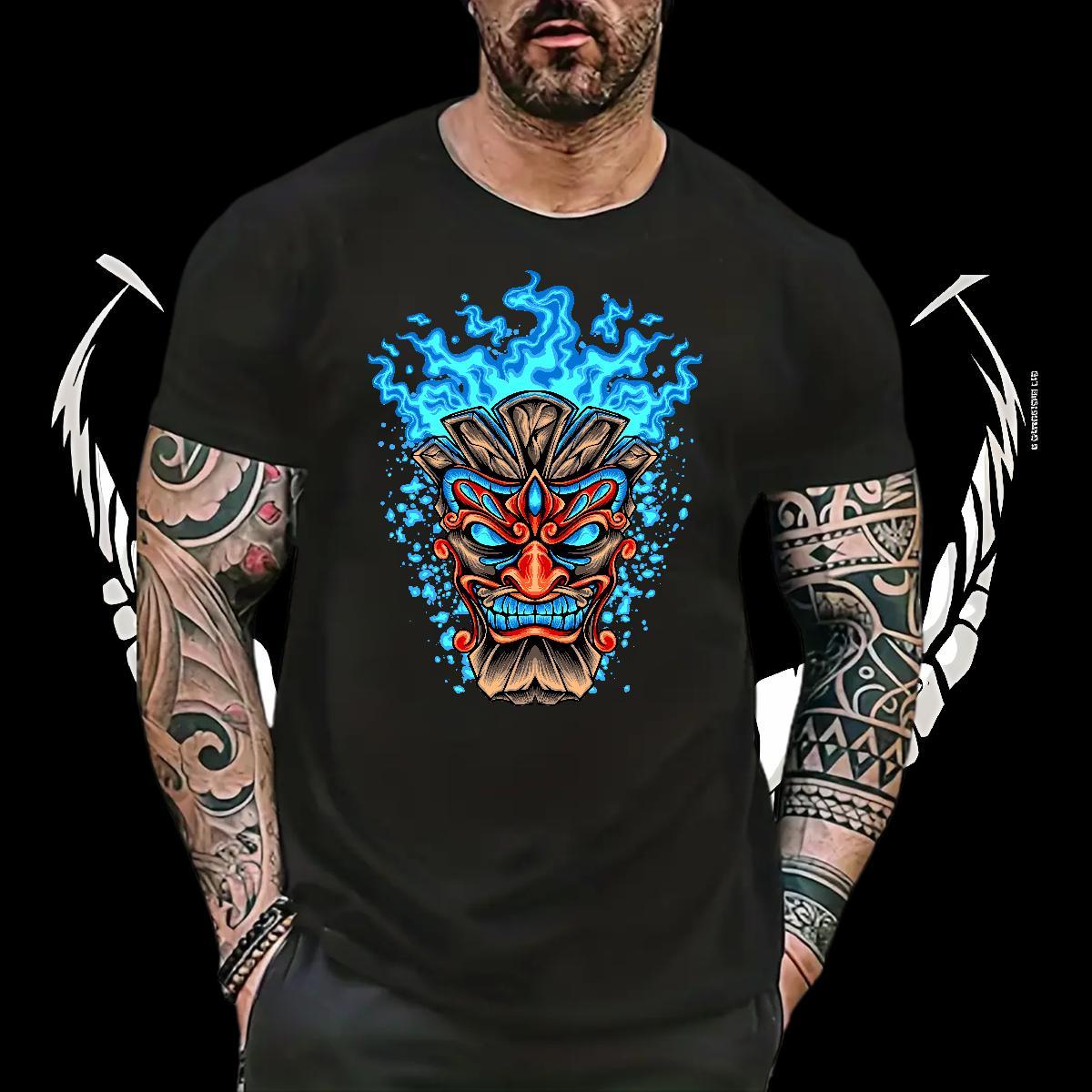 DIY Man T Shirts 230g Pure Cotton Spring Summer Clothings Short Sleeve Soft Popular Tshirts Plus Size Cartoon