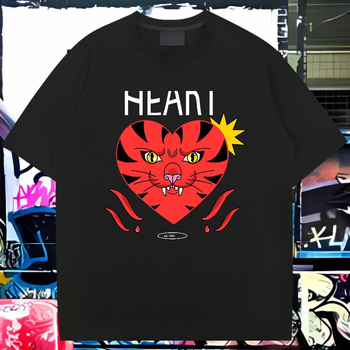 Man T Shirts 230g 100% Cotton icon Spring Summer Crew Neck Breathable DIY Printed Tshirts Wholesale Comfortable Tops