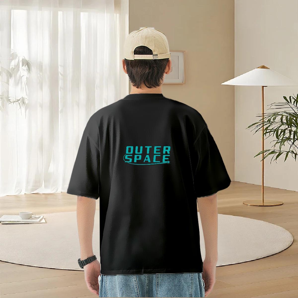 Classic T-Shirts for Men letter Clothes 230g Cotton Spring Summer Popular Custom Printing O Neck Short Sleeves Tshirts