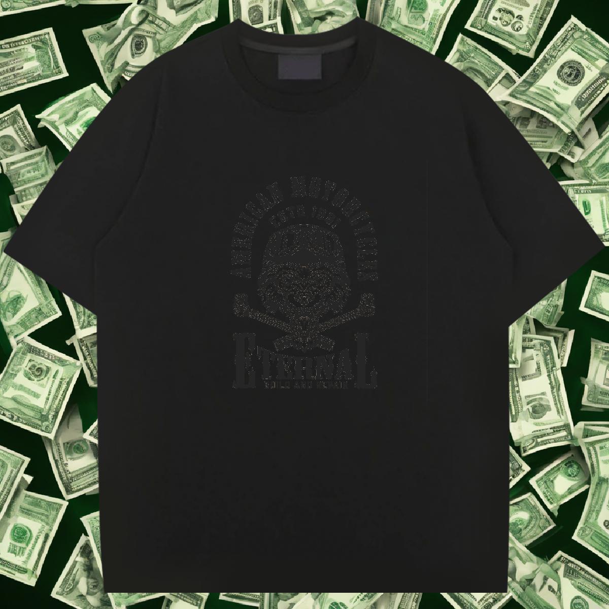 Soft Mens Tshirts 230g 100% Cotton Casual Daily Wear DIY Logo Oversized Breathable Crew Neck 2024 DIY T-Shirts Tops