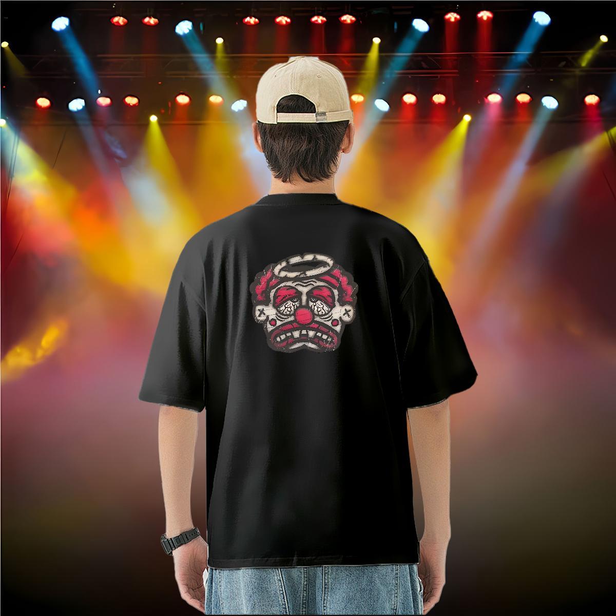 Classic T-Shirts for Men skull Tops 100% Cotton 230g Beach Comfortable DIY Printed Breathable Short Sleeve Men Tops Tees