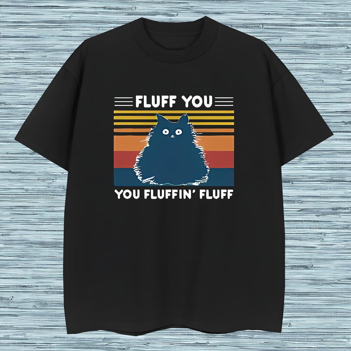 Men T Shirts 230g 100% Cotton cat Hip Hop Round Neck Short Sleeve DIY Logo Oversized Men Tees Stylist Cool Tops Tees