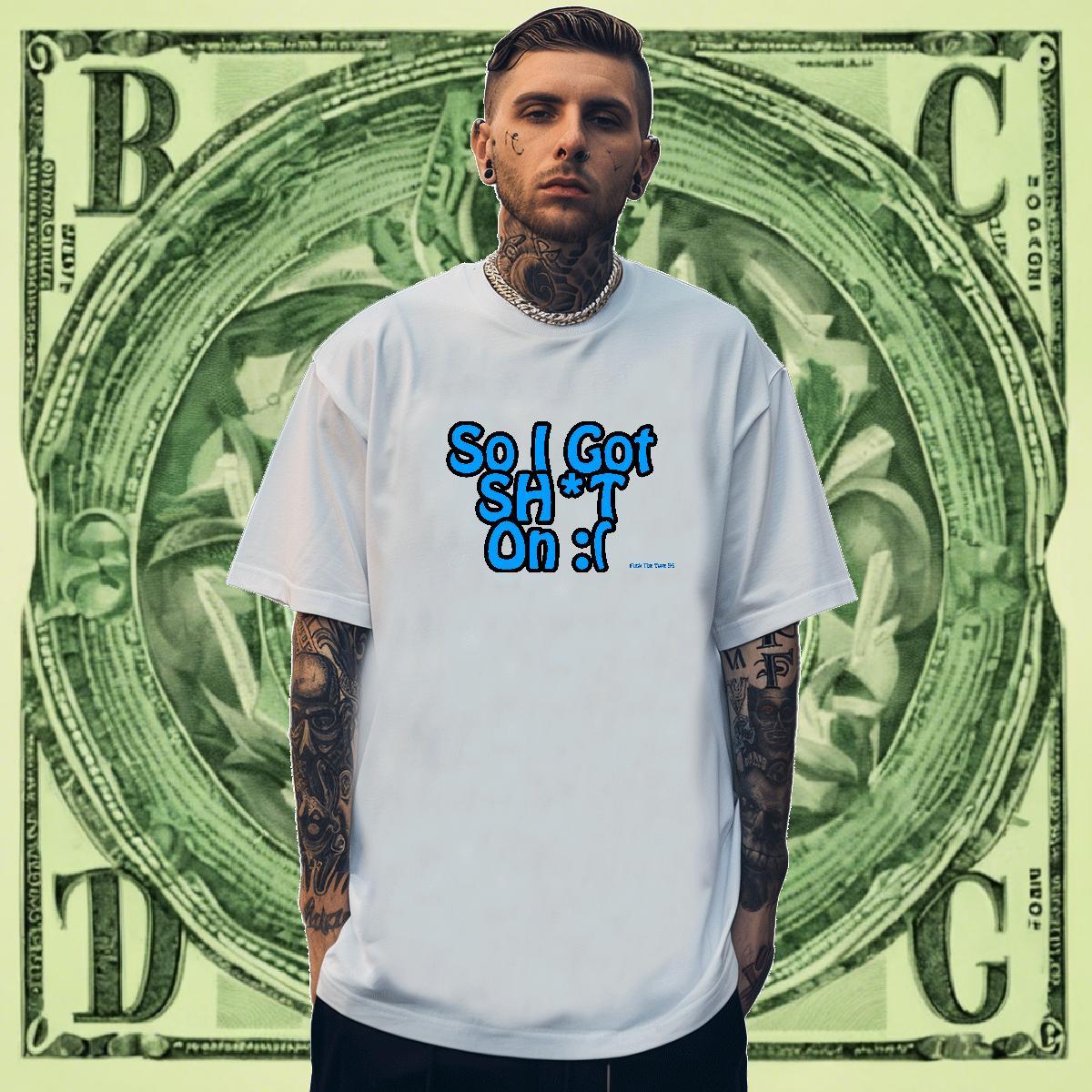 Brand Mens Tshirts 230g 100% Cotton Anime Printing Street letter Custom Printing Round Neck Short Sleeve Classic T Shirt For Man Clothes