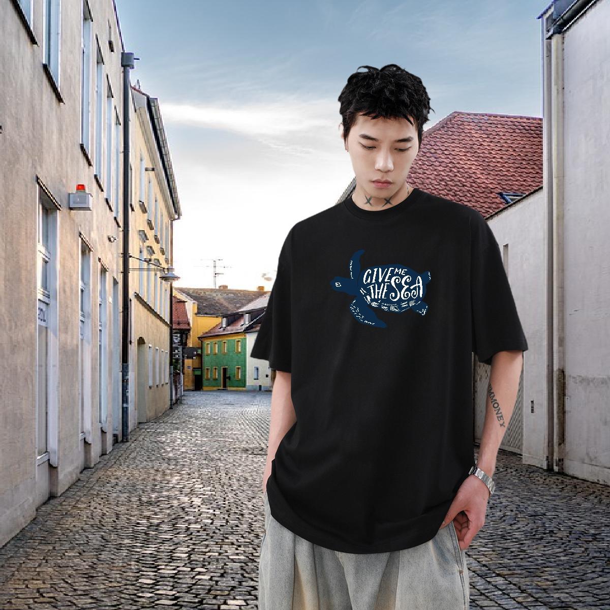 2024 Designer T Shirt For Man 100% Cotton 230g Casual Beach Tops Breathable Crew Neck TOP Quality Tshirt for Man Woman Customized