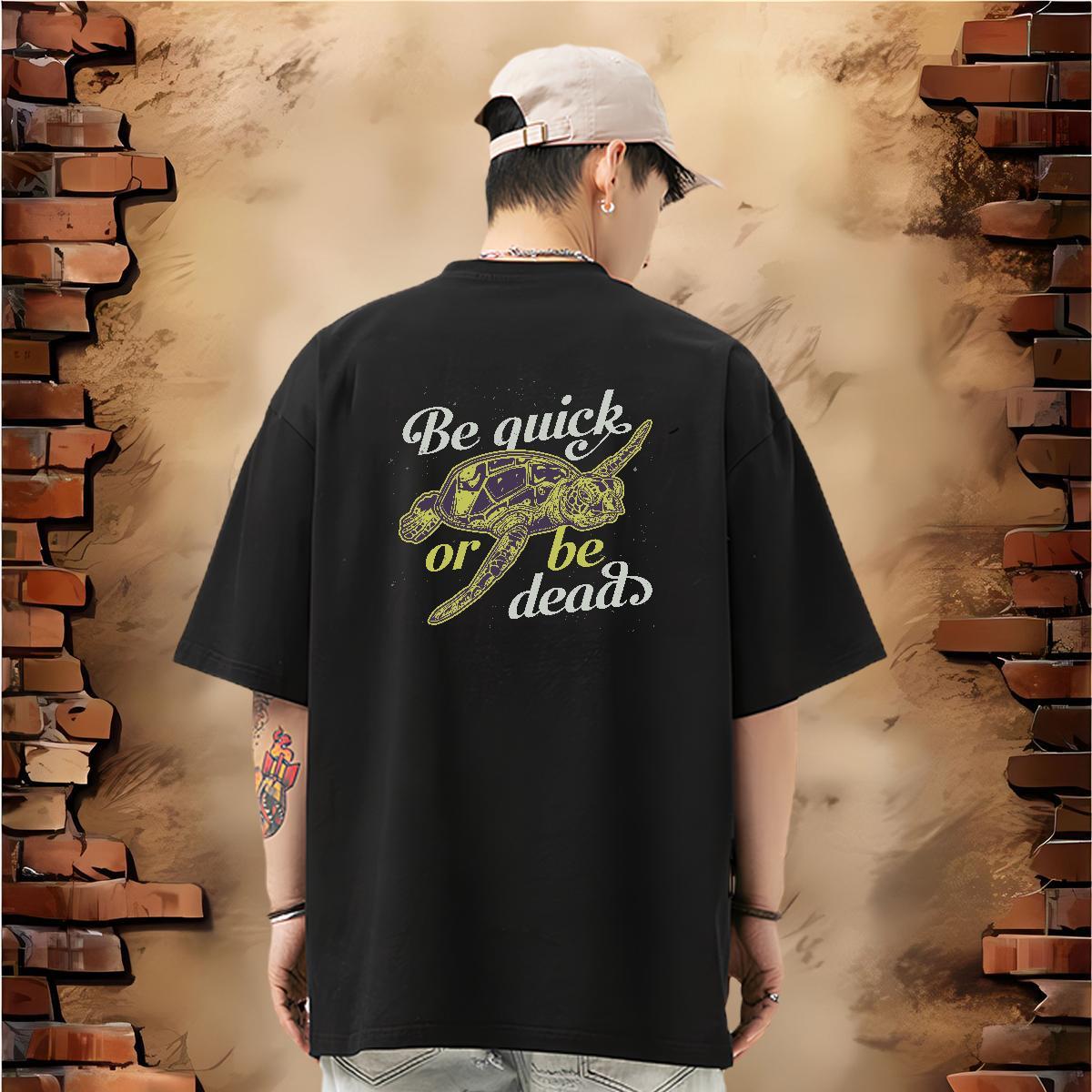 Stylist Man T Shirts 230g 100% Cotton Sport Wear O Neck Short Sleeves Wholesale Couples T Shirts Black Oversized