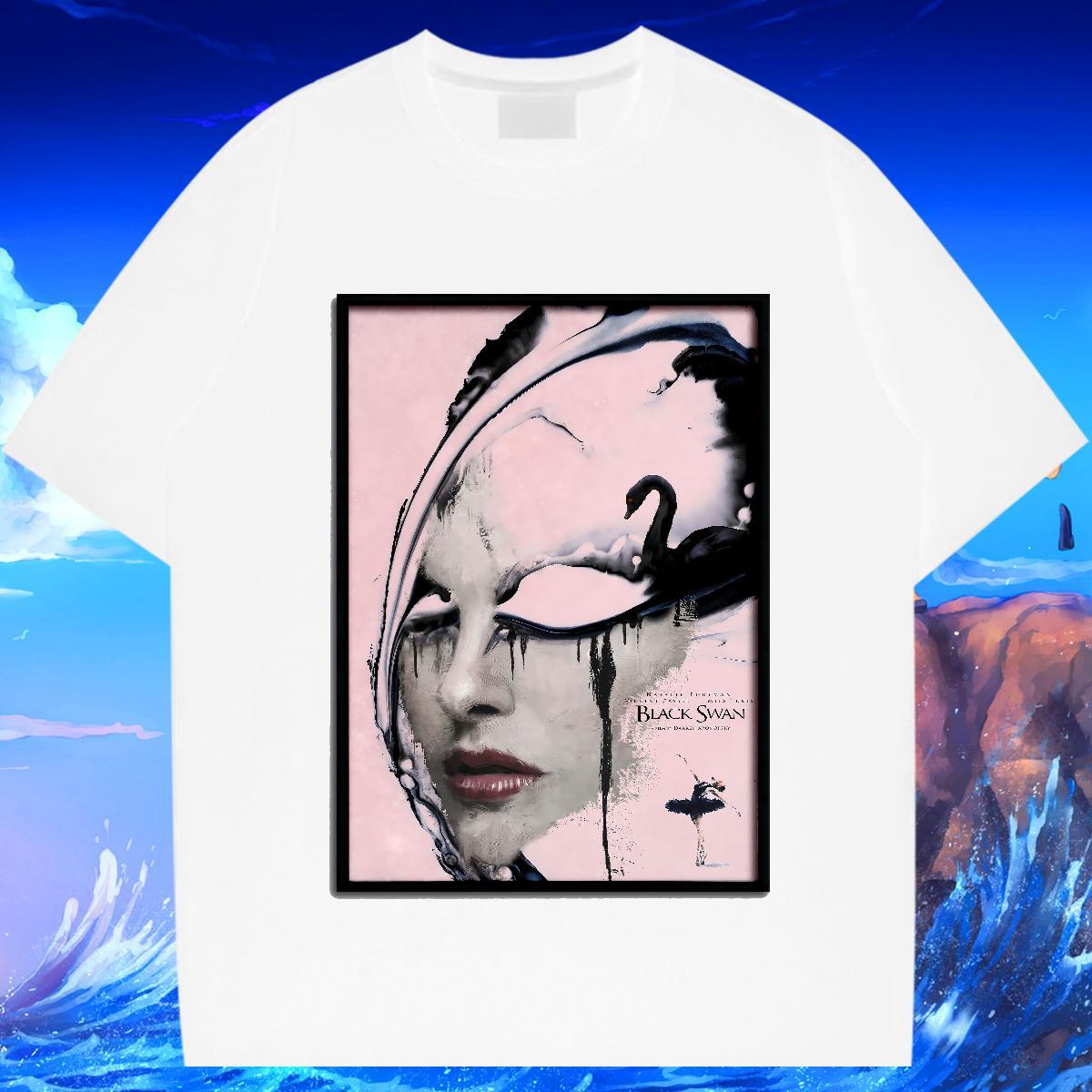 Designer Fashion T-Shirts Manchurian crane Tops Tees 100% Cotton 230g Street wear Hip Hop Free Shipping Custom Cartoon Breathable Short Sleeve Men Tee