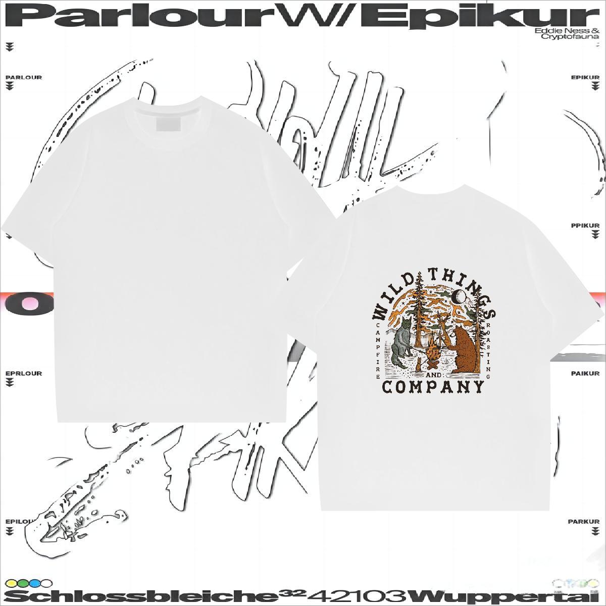 New Man T Shirts 100% Cotton 230g tree High Street Hip Hop Tops Shirt Breathable Crew Neck Soft Tshirt for Man Woman Custom Printed