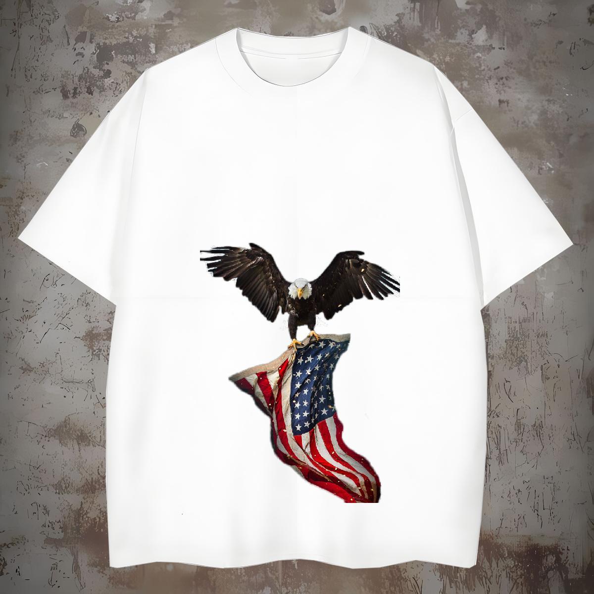 T Shirts Men 230g 100% Cotton cool Daily Outfit Breathable Short Sleeve Custom Printing Men Tshirts 2024 Loose Fit Tops Shirt