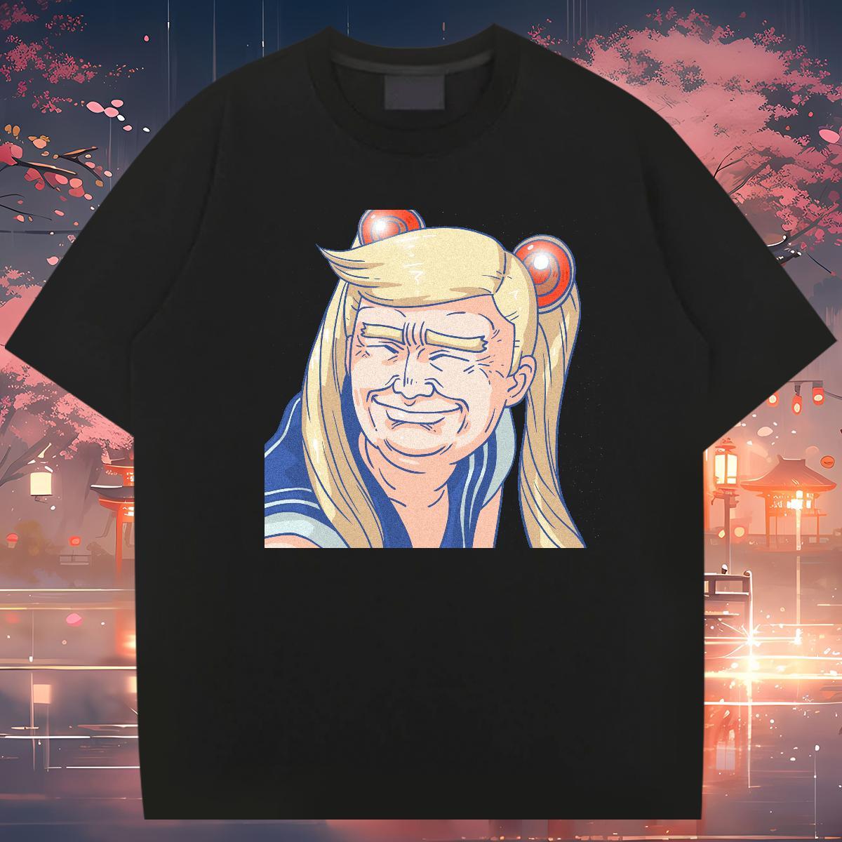 T-Shirts for Men 230g Cotton portrait Daily Outfit Breathable Custom Printing Couples T Shirts Fashion New Cool Design Tops Shirt